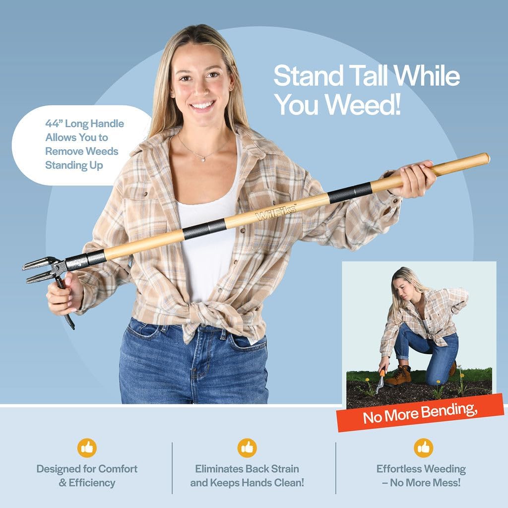 The Stand-Up Weeder